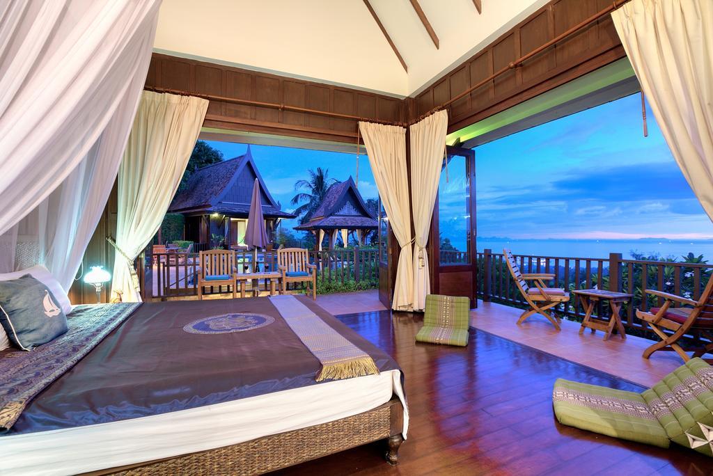 Villa Thai Teak - Panoramic Sea & Sunset Views Ко Самуи Стая снимка