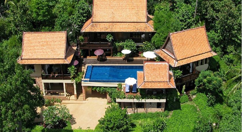 Villa Thai Teak - Panoramic Sea & Sunset Views Ко Самуи Екстериор снимка